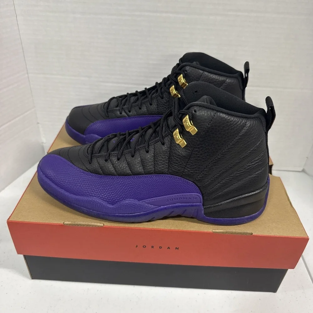 Air Jordan 12 Retro 'Field Purple' Sneakers 2023 Size 11 CT8013-057